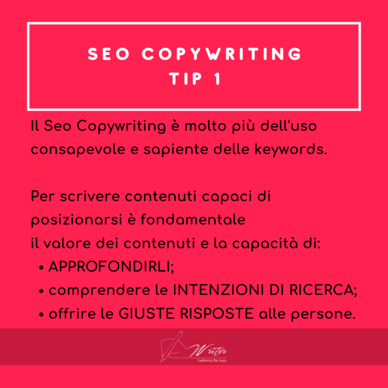 Seo Copywriting: La Guida Per Testi SEO Oriented - Ludovica De Luca